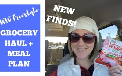 GROCERY HAUL // MEAL PLAN // WW FREESTYLE // NEW SNACKS!