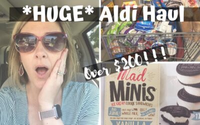 2 WEEKS OF GROCERIES // $200 ALDI HAUL // FAMILY OF 5