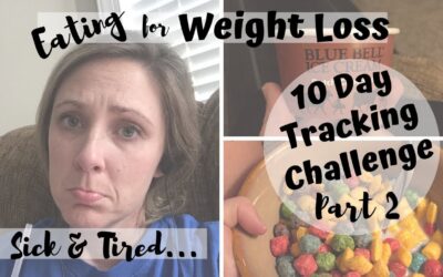 WHAT I EAT FOR WEIGHT LOSS // COUNTING CALORIES // SICK DAY JUNK FOOD?