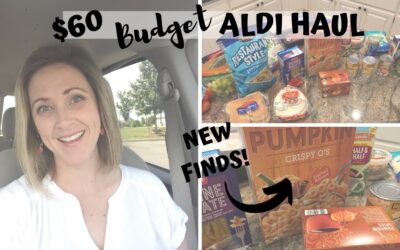 BUDGET GROCERY HAUL // $60 ALDI HAUL // FAMILY OF 5