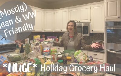 *HUGE* HOLIDAY GROCERY HAUL // CLEAN, WHOLE, WW FRIENDLY