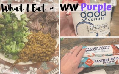 FULL DAY OF EATING // MYWW PURPLE // WEIGHT WATCHERS