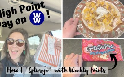 “CHEAT” DAY (BUT NOT REALLY) ON MYWW // WORKING IN THE SPLURGES // HOW I USE MY WW WEEKLY POINTS