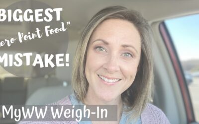 MyWW WEIGH IN // BACK TO GOAL // MY #1 TIP FOR ZERO POINT FOODS