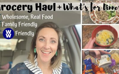 MYWW // GROCERY HAUL + WHAT’S FOR DINNER // CLEAN, SIMPLE, REAL FOOD