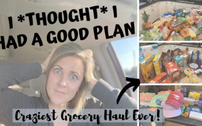 CRAZY *HUGE* MONTHLY GROCERY HAUL // HOW MUCH DID I SPEND? // KIDS SNACK IDEAS