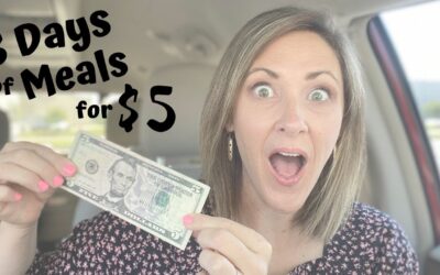 $5 MEAL CHALLENGE // 9 MEALS FOR $5 // EXTREME BUDGET MEALS