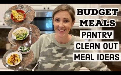 BUDGET MEALS to CLEAN OUT the KITCHEN // SEEMINDYMOM PANTRY CHALLENGE NOVEMBER 2020