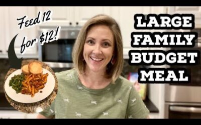 LARGE FAMILY BUDGET MEAL // OPEN PLAYLIST COLLAB INVITE