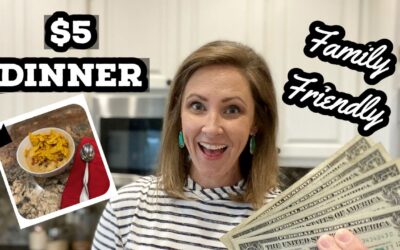 $5 DINNER // FAMILY MEALS ON A BUDGET // VLOGMAS