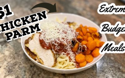 $2 DINNER // EXTREME BUDGET MEAL // CHEAP CHICKEN PARM