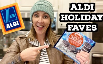 ALDI HOLIDAY FAVES // FAVORITE SEASONAL ITEMS // VLOGMAS