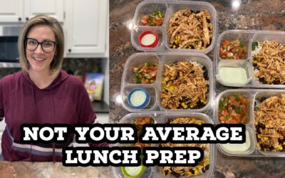 HEALTHY LUNCH PREP UPGRADE // PANTRY, FREEZER, FRIDGE COOKING