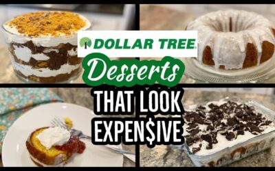 BUDGET DESSERT RECIPES // DOLLAR TREE DESSERTS FOR THE FAMILY