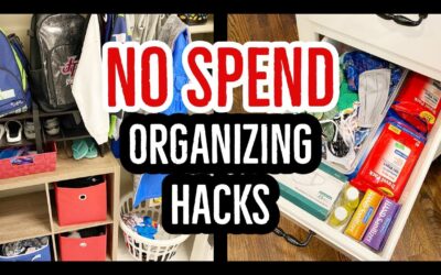 REALISTIC HOUSEHOLD ORGANIZING HACKS // BUDGET FRIENDLY TIPS