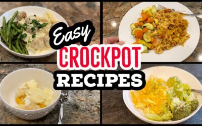 EASY FAMILY SLOW COOKER MEALS // LAZY DAY COOKING CLUB