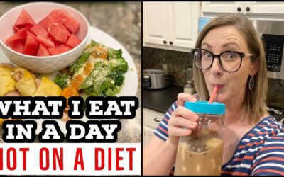 WHAT I EAT IN A DAY // BUSY MOM NOT ON A DIET