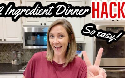 2 INGREDIENT DINNER HACK // CLEARANCE GROCERY HAUL + COOK WITH ME