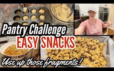 CLEAN OUT THE PANTRY // EASY TREATS FROM PANTRY FRAGMENTS