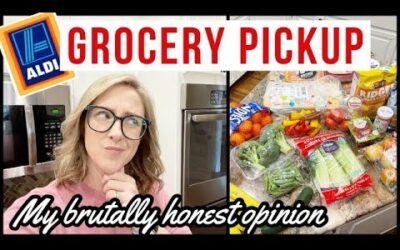 ALDI GROCERY PICKUP HAUL // WHAT I LIKED (AND DIDN’T)