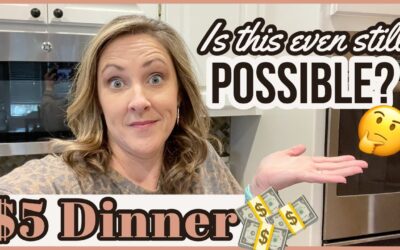 $5 EXTREME BUDGET MEAL CHALLENGE // IS THIS EVEN POSSIBLE ANYMORE?