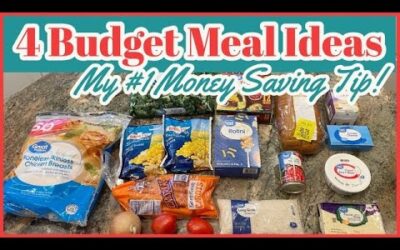 MY #1 TIP FOR PLANNING BUDGET MEALS // 4 CHICKEN DINNERS MY FAMILY LOVED