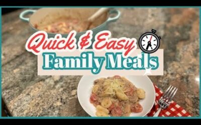 QUICK & EASY FAMILY MEALS // DINNERS FOR BUSY NIGHTS // VLOGMAS 2021