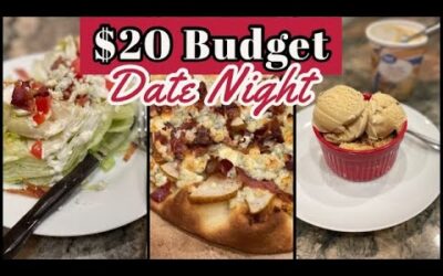 $20 BUDGET MEALS CHALLENGE // WALMART AT HOME DATE NIGHT