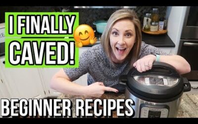 😃EASY INSTANT POT RECIPES FOR BEGINNERS // QUICK MEALS FOR BUSY FAMILIES