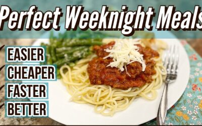 🍝🥗🍞EASY, FAST, CHEAP WEEKNIGHT DINNER CLASSIC // IDEAS FOR ALL LIFESTYLES & BUDGETS!