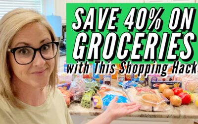 HOW TO SAVE MONEY ON GROCERIES // THIS ONE TIP MIGHT CUT YOUR BILL IN HALF!