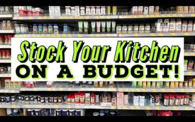 $5 BUDGET to STOCK YOUR KITCHEN // 28 CHEAP ITEMS to buy for BUDGET COOKING