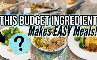 3 BUDGET FRIENDLY FAMILY MEALS // QUICK & EASY DINNER IDEAS