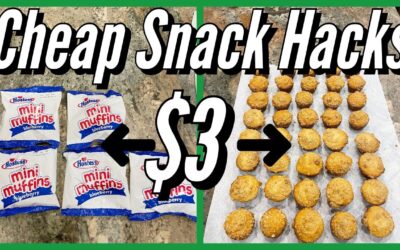 🍿How to SAVE MONEY on FOOD, SNACKS // CHEAP & EASY SNACK TIPS on a BUDGET