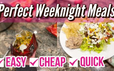 EASY WEEKNIGHT MEAL IDEAS // TACO TUESDAY FAMILY DINNERS