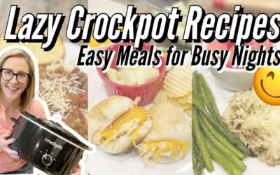 👉EASY CROCKPOT RECIPES YOU HAVEN’T MADE YET // These Can Be FREEZER Meals!