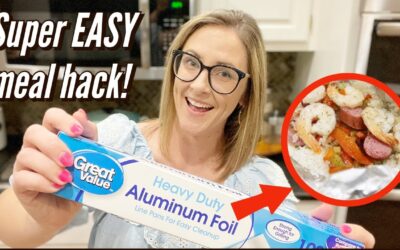 FOIL PACKET DINNERS make PREP & CLEAN UP EASY! // DELICIOUS FAMILY FRIENDLY MEALS