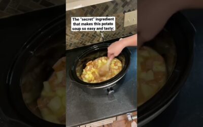 Easy Crockpot Potato Soup