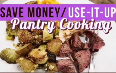 PANTRY COOKING, EASY MEALS to CLEAN OUT THE FRIDGE // SEEMINDYMOM PANTRY CHALLENGE OCTOBER 2022