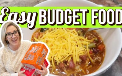 EASY CHEAP MEALS ANYONE CAN MAKE // I ATE THESE IN COLLEGE!