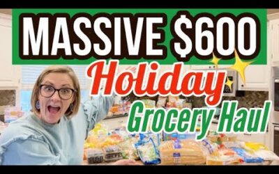 HUGE STOCK UP GROCERY HAUL for My Family of 5 // Aldi & Walmart Favorites