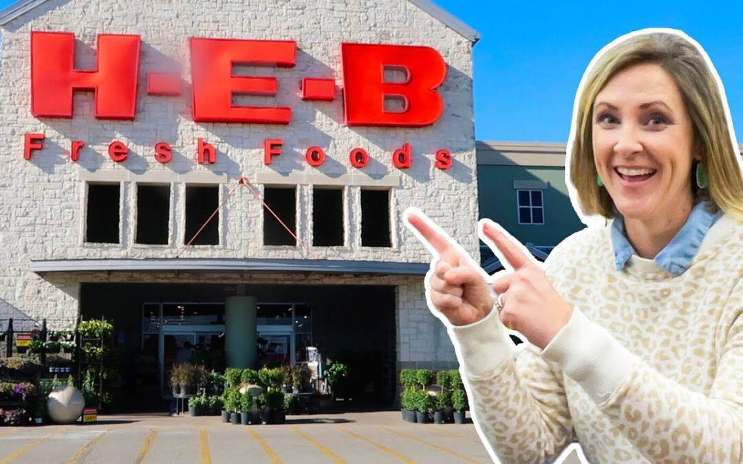 BEST GROCERY STORE EVER? // VIEWERS MADE MY SHOPPING LIST for HEB 1ST TIME!