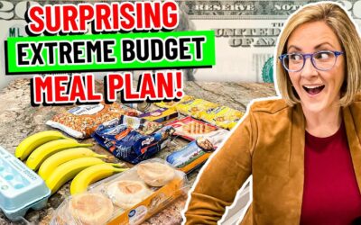 The EASIEST Extreme Budget Meal Plan to Tame the Grocery Budget