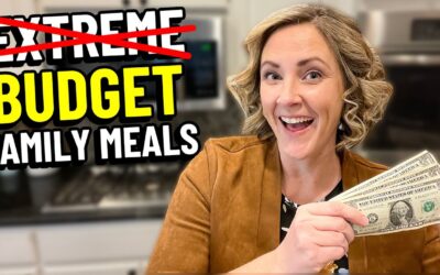 The (not so) EXTREME BUDGET MEALS I fed my family last week JANUARY 2024