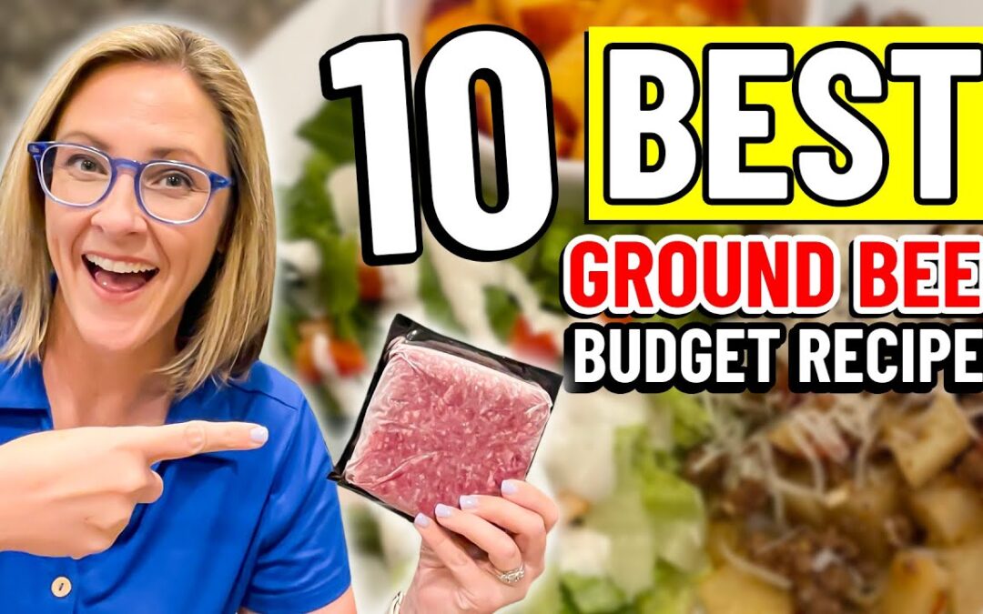 Spend less than $10 with these ground beef recipe winners!