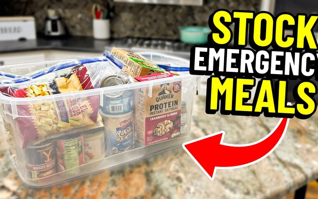 Store These Shelf-Stable EMERGENCY MEALS in Your Pantry Now!